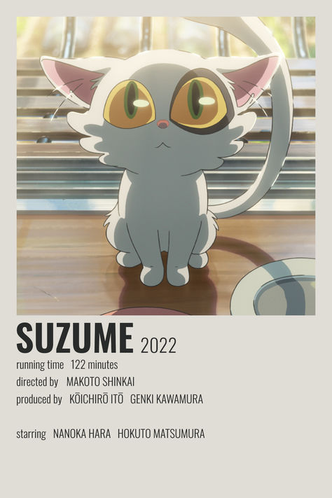 suzume minimalist poster Cyberpunk Room, Indie Movie Posters, Anime Paper, Anime Suggestions, Recent Anime, Anime Printables, Anime Recommendations, Movie Covers, Aura Colors