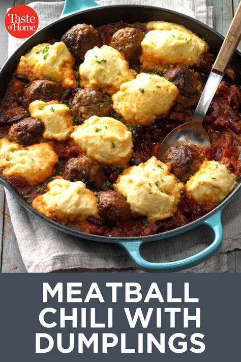 Meatball Chili, Stew And Dumplings, Pastas Recipes, Ground Meat Recipes, Dinner With Ground Beef, Goulash, Beef Dinner, Avocado Salad, Beef Dishes