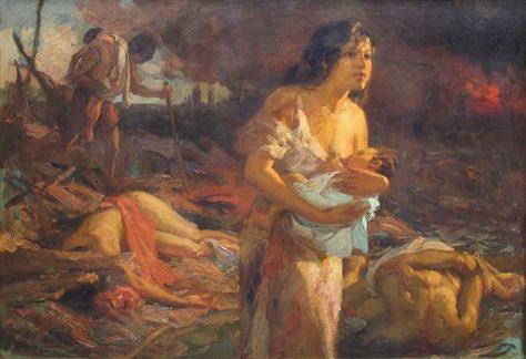 Fernando Amorsolo - Hope in the Ruins of Manila 1945 Fernando Amorsolo, Filipino Art, Philippine Art, Filipino Culture, Art Apps, Quezon City, The Ruins, Historical Art, Chiaroscuro