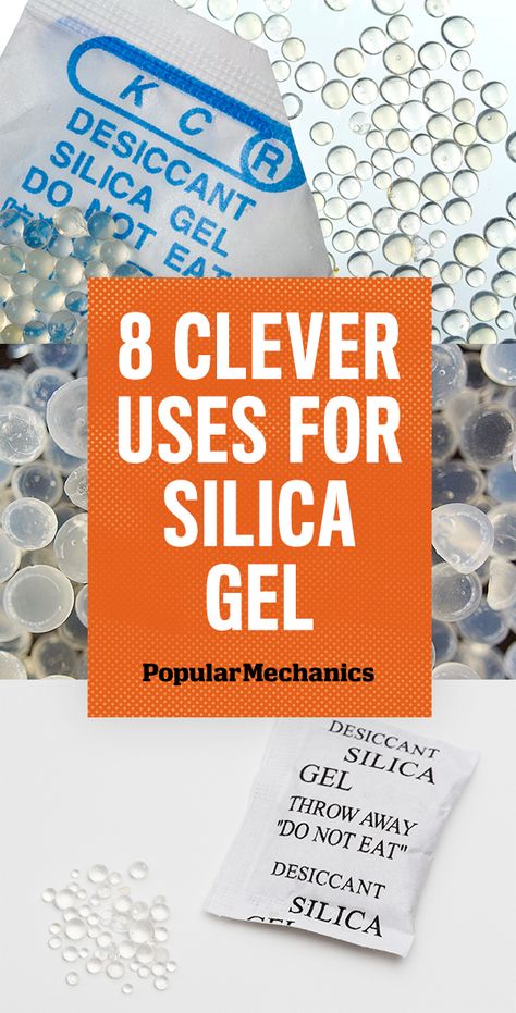 8 Clever Uses for Silica Gel Silica Gel Packets Uses, Silica Gel Uses, Silica Packets, Healthy Website, Homemade Cleaning Supplies, Gel Pack, Beauty Tips For Skin, Beef Jerky, Diy Life Hacks