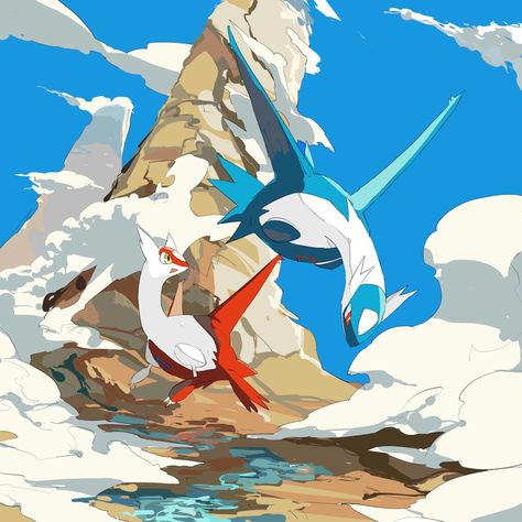 Latios Pokemon, Pokemon Latias, Latios And Latias, Pokemon Lugia, Pokemon Universe, Pokemon Tattoo, Pokemon Special, Pokemon Teams, Pokemon Drawings