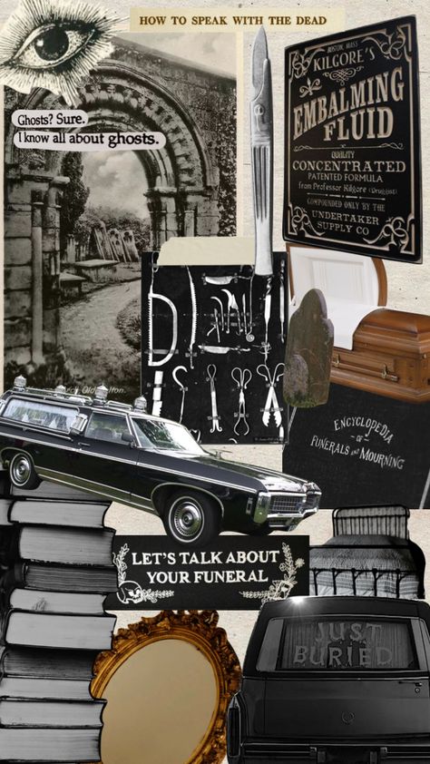 Mortician Wallpaper, Mortuary Aesthetic, Revenge House, Mortician Aesthetic, Mortuary Science, Vision Board Project, Old Encyclopedias, Eleanor Rigby, Home Aesthetic