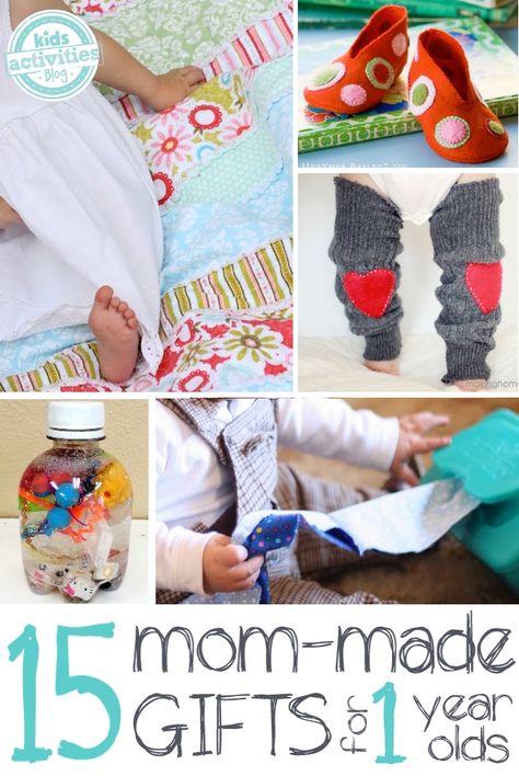 15 homemade gifts you can make for one year old babies.  Great ideas for older kids to make for their younger sibling too! Halloween Games For Kids Party, Games For Kids Party, Easy Halloween Games, Fun Halloween Party Games, Classroom Halloween Party, Fun Halloween Games, 1 Samuel 1 27, Toddler Parties, Halloween Games For Kids