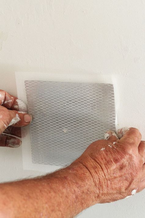 How To Patch a Hole in Drywall or Plaster Walls | Apartment Therapy Patching Plaster Walls, Patching Holes In Walls, Fix Hole In Wall, Plaster Walls Diy, Plaster Repair, Patch Hole, Drywall Repair, Plaster Ceiling, Home Fix