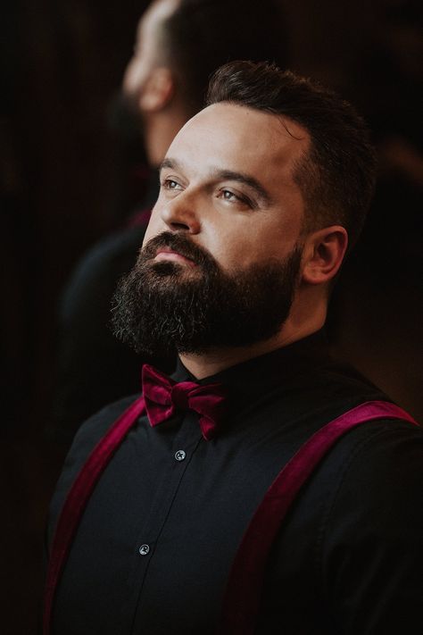 Excited to share the latest addition to my #etsy shop: Burgundy mens bow tie and suspenders, tuxedo braces with bowtie, red velvet wedding, groomsmen set https://etsy.me/2Cnurug #velvetsuspenders #beard #beardedmen #bowtieandsuspenders Groomsmen Outfits Maroon, Black Suit With Suspenders, Velvet Groomsmen Attire, Black And Red Groomsmen Attire, Red Groomsmen Attire, Black Bow Tie Wedding, Red Velvet Wedding, Groom Suspenders, Groomsmen Suspenders