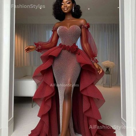 Long Evening Dresses Elegant, Evening Formal Dresses, Lace Princess Wedding Dresses, Gown For Prom, Long Dresses Elegant, Chic Dress Classy, Beautiful Long Dresses, Dress Corset, African Inspired Clothing