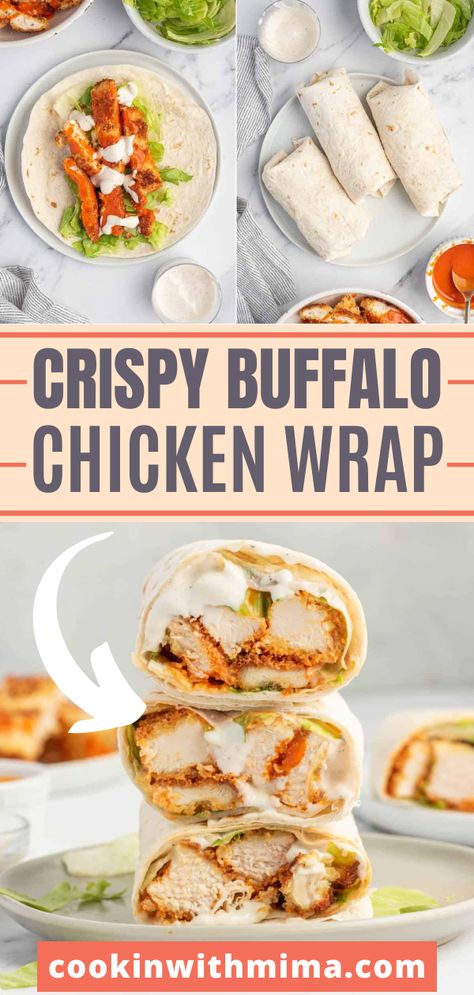 Buffalo Chicken Wrap Cheddars Copycat, Buffalo Wild Wings Chicken Wrap, Homemade Buffalo Chicken Wraps, Buffalo Chicken Wrap Cheddars, Buffalo Chicken Tender Wraps, Chicken Wrap Filling Ideas, Buffalo Crispy Chicken Wraps, Crispy Bbq Chicken Wraps, Gluten Free Buffalo Chicken Wrap