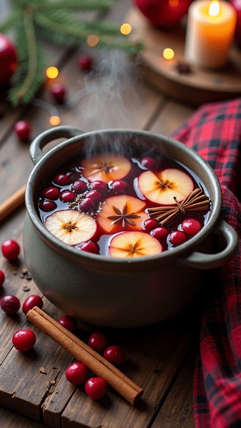 Spiced Cranberry Apple Cider Warm Cranberry Drink, Apple Cider Cocktail Recipes, Hot Cider Recipes, Holiday Apple Cider, Thanksgiving Cider, Spiced Cider Recipe, Cranberry Apple Cider, Christmas Cider, Cider Recipes