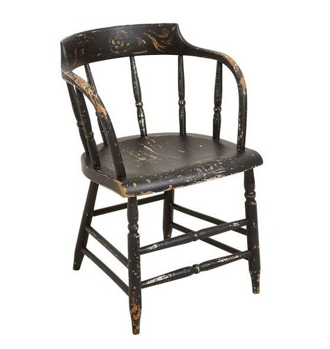 wood chair | Rejuvenation Vintage Wood Chair, Vintage Barrel, Oak Armchair, To Cast, Office Chairs, Vintage Chairs, Early American, Cast Aluminum, Wood Chair