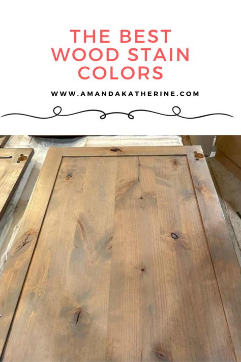 Best Stain For Natural Wood Look, Stained Laundry Cabinets, How To Stain Painted Cabinets, Stain Colors For Table, Interior Beam Stain Colors, How To Stain Wood Cabinets, Shelf Stain Colors, Cabinet Wood Stain Colors, Best Light Wood Stain Colors