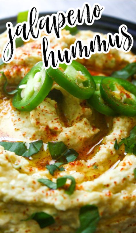 Avocado Jalapeño Hummus, Jalepeno Hummus, Jalapeño Hummus, Classic Hummus Recipe, Cilantro Hummus, Jalapeno Hummus, Best Hummus Recipe, Tartiflette Recipe, Classic Hummus