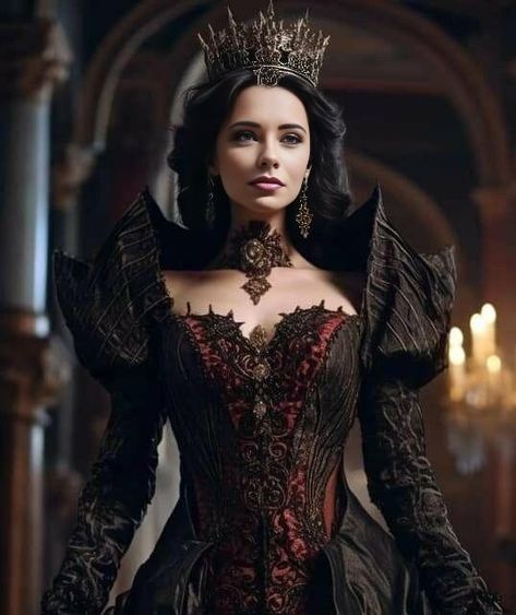 Halloween Fashion Outfits, Feminine Energy Aesthetic, Dark Queen, Creative Clothes, Dark Dress, Royalty Aesthetic, Queen Costume, Fantasy Costumes, Fantasy Dress