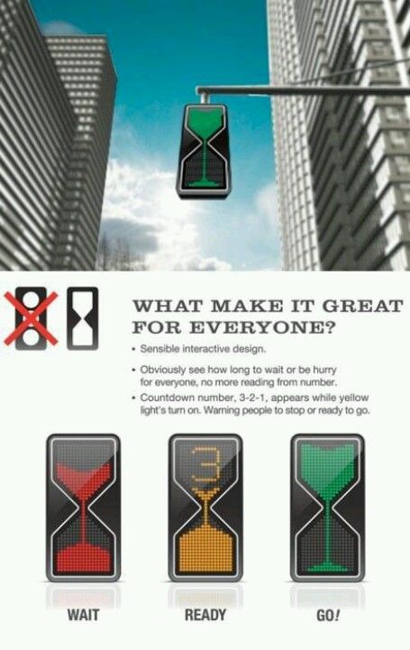 Amazing Street Lights, Stop Light, Smart City, Traffic Light, Interaction Design, Cool Inventions, Interface Design, Design Graphique, Interactive Design