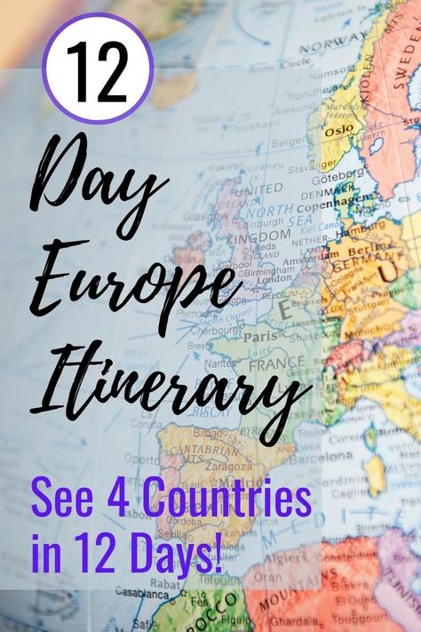 Visit 4 Countries in 12 Days with this epic Central Europe intinerary! See Germany, Austria, Switzerland, and Liechtenstein on this whirlwind adventure, with some down time built in! Steal this itinerary! European Itinerary, Europe Itinerary, Switzerland Itinerary, European Itineraries, Europe Bucket List, Vacation Itinerary, Alesund, Europe Itineraries, Europe Trip Itinerary