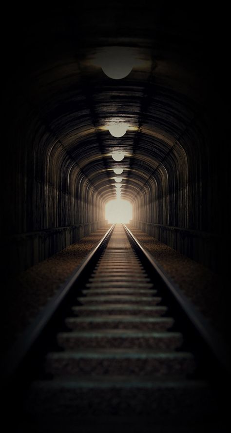 Train Tunnel, Artsy Photography, Dark Castle, Photoshop Digital Background, Bike Photography, Edit Anime, Night Pictures, Dramatic Lighting, U Bahn