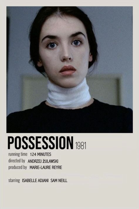 Famous Kdrama, Isabella Adjani, Possession Movie, Psychological Movies, Possession 1981, Movies To Watch Teenagers, Isabelle Adjani, New Movies To Watch, Girly Movies