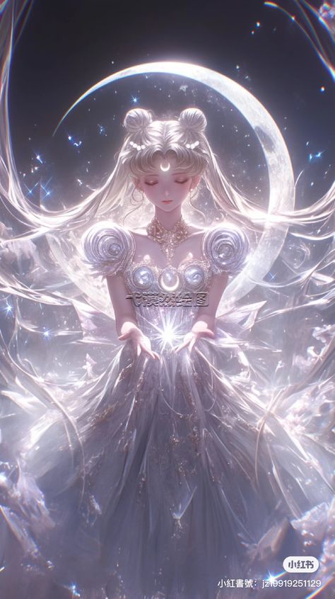 Moon Princess Art, Sailor Moon Wallpaper Iphone, Queen Serenity, Princesa Serenity, Sailor Moon Merchandise, Fantasy Queen, Neo Queen Serenity, Moon Kingdom, Disney Paintings