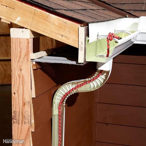 Diy Gutters, Gutter Repair, Ice Dams, Leaky Roof, Drip Edge, Rain Gutters, Cleaning Gutters, Diy Home Repair, Roof Repair