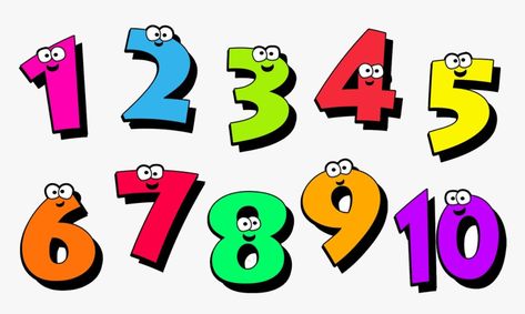 Number Clipart, Letter A Words, 1 Clipart, Counting For Kids, Chinese New Year Design, Iphone Wallpaper Lights, Font Number, Graphic Design Business Card, Kid Fonts