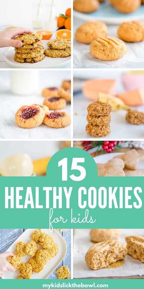 Healthy cookie recipes for kids, low sugar high fibre cookies #cookies #kidssanck Toddler Baking, Easy Healthy Cookies, Healthy Cookies For Kids, Healthy Oat Cookies, Low Sugar Cookies, Toddler Cookies, Kid Cooking, Healthy Sugar Cookies, Applesauce Cookies