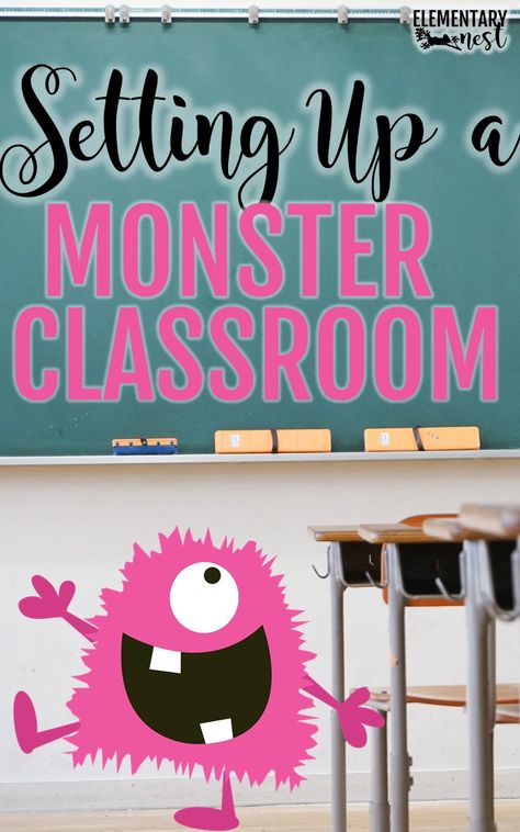 An monster themed classroom is a fun idea for classroom organization and classroom decor. Monster classroom decor ideas are gathered up in this blog post. There are monster decor ideas, green and blue colored items, and monster school supplies to decorate your monster themed classroom. #monstertheme #monsterthemedclassroom #monsterclassroom #monsterclassroomdecor Camping Worksheets, Monster Decor, Monster Theme Classroom, Monster Classroom, Classroom Decor Ideas, Monster Decorations, Camping Theme Classroom, Camp Activities, Preschool Classroom Decor