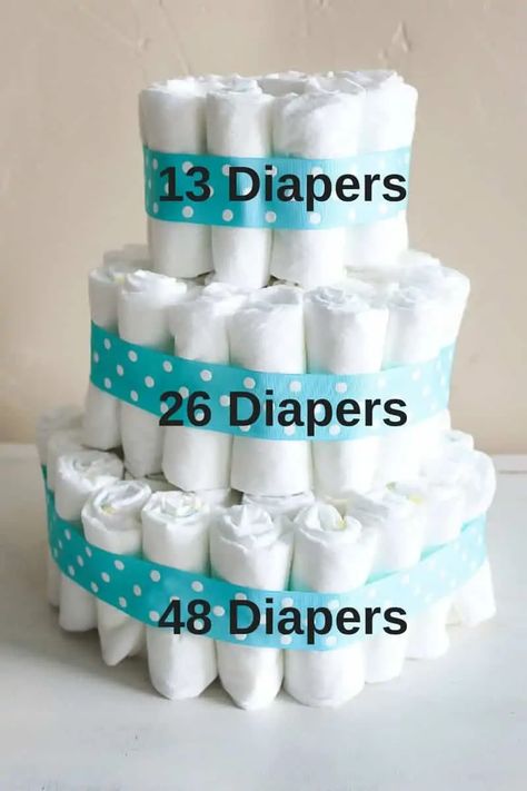 Diaper Cake Tutorial, Perlengkapan Bayi Diy, Diaper Cakes Tutorial, Diaper Cake Instructions, Idee Babyshower, Baby Shower Baskets, Diy Baby Shower Decorations, Diaper Cake Boy