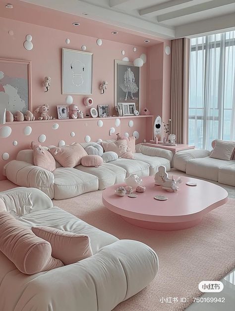 Dining Room Pink, Aesthetic Dining Room, Light Coquette, Girly House, Casa Aesthetic, Perfect Apartment, Sister Room, Coquette Room, Dream Life House