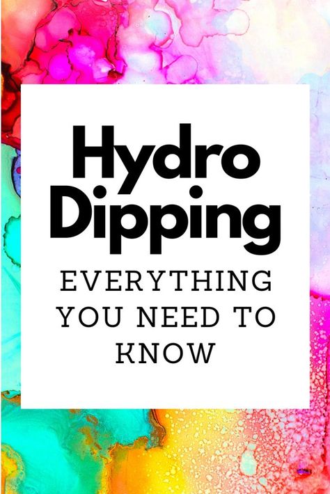 Hydrodipping Diy, Hydro Painting, Outdoor Activity For Kids, Submerged In Water, Christian Camp, Paint Dipping, Youth Groups, Hydro Dipping, Water Marbling