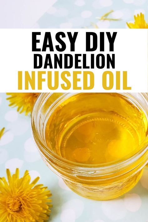 Dandelion Lotion, Massage Oils Recipe, Dandelion Oil, Dandelion Benefits, Dandelion Flowers, Medicinal Herbs Garden, Diy Lotion, How To Make Oil, Popular Diy