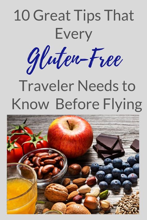 Check out all these gluten free travel tips and snacks before you get on another flight.  Everything you need to know to be prepared, from what you can bring on the plane to handy snacks.  #glutenfree #glutenfreetraveling #glutenfreetravelingsnacks #glute Celiac Snacks, Gluten Free Travel Food, Plane Snacks, Tips For Flying, Healthy Travel Snacks, Airplane Food, Gluten Free Travel, Dairy Free Snacks, Filling Snacks