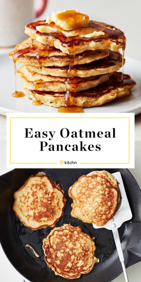 Oatmeal Pancakes Healthy No Banana, Overnight Oatmeal Pancakes, Low Histamine Pancakes, Oatmeal Pancakes Easy 3 Ingredients, Oat Meal Pancakes, Instant Oatmeal Pancakes, Cottage Cheese Oatmeal Pancakes, Oats Pancake Recipe, Apple Oatmeal Pancakes