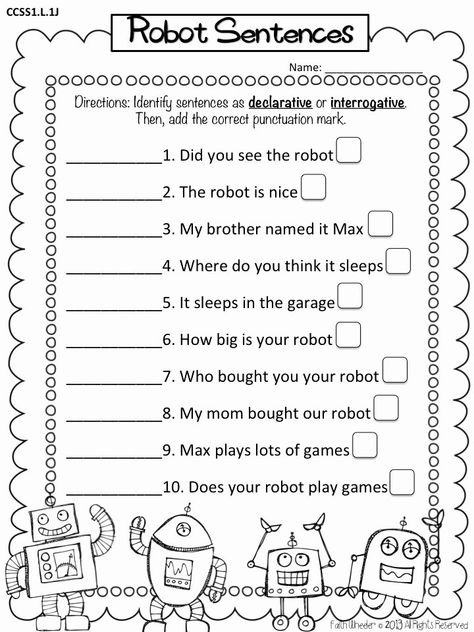 Types Of Sentences Worksheet Awesome Types Of Sentences Worksheet for 7th 9th Grade – Chessmuseum Template Library Exclamatory Sentences, Types Of Sentences Worksheet, Sentences Worksheet, Declarative Sentences, Kinds Of Sentences, 2nd Grade Writing, 1st Grade Writing, Types Of Sentences, Classroom Tools