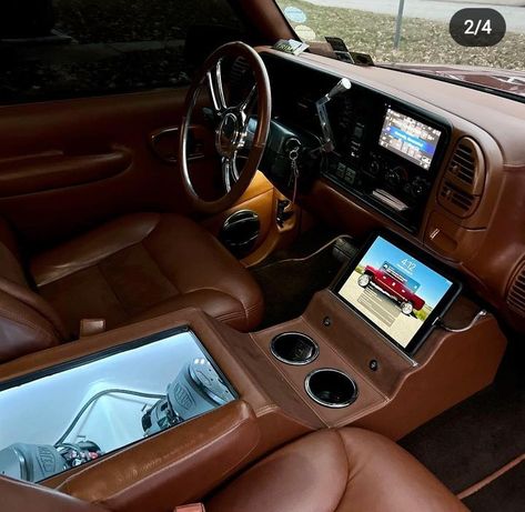 Obs Chevy Interior Ideas, Obs Ford Interior Mods, Obs Chevy Interior, Custom Truck Interior, Chevy Silverado Accessories, Chevy Obs, Exterior Upgrades, Custom Silverado, Obs Chevy