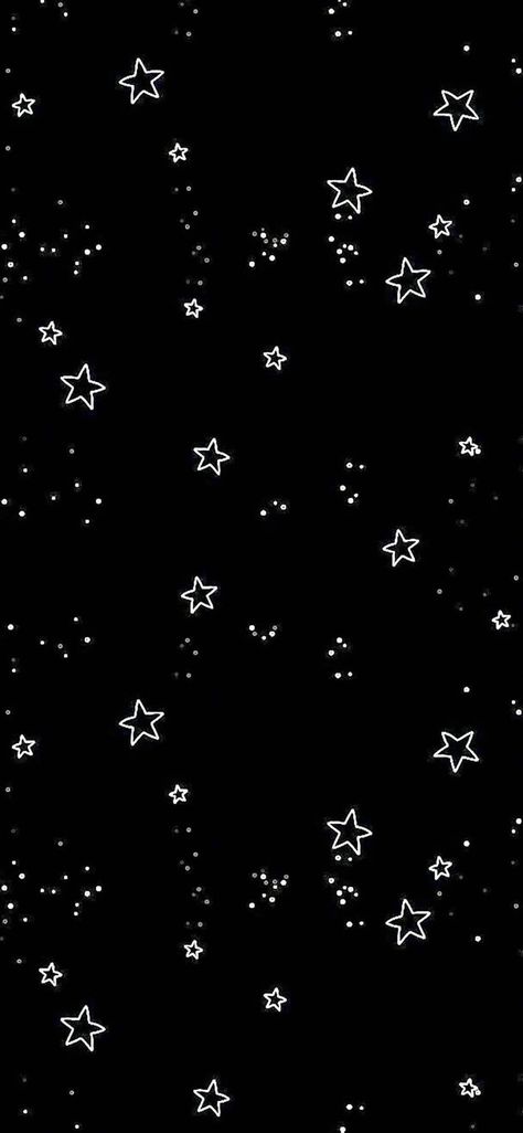 Iphone Wallpaper Stars, Cool Black Wallpaper, Seni Korea, Tapeta Z Hello Kitty, Seni Pop, Cute Black Wallpaper, Black Background Wallpaper, Simple Phone Wallpapers, Black Phone Wallpaper