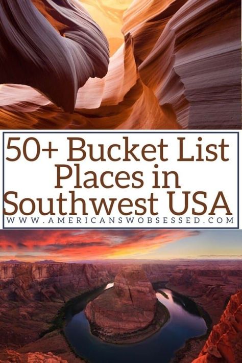 50+ American Southwest Bucket List Places – American SW Obsessed Bucket List Places, Bucket List Items, Usa Places, Utah Trip, Southwest Travel, Southwest Usa, Heart Place, Usa Travel Guide, Vacation Usa