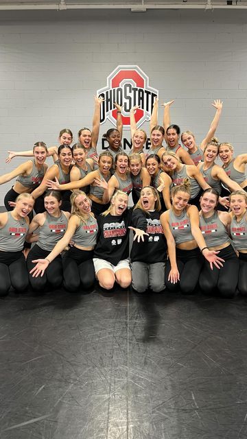 Ohio State Dance Team, College Dance Team, Comp Dance, Pom Team, Dance Team Photos, College Dance, College Vision Board, Dance Major, Dance Dreams