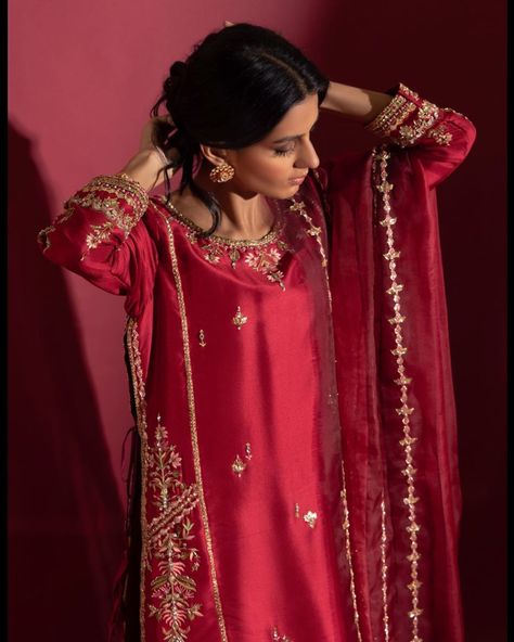 Misha Lakhani on Instagram: “Occasion wear | A celebration of craft and modern sensibilities, to be easily worn, loved and cared for, season after season. Launching…” Misha Lakhani, Boutique Dress Designs, Organza Dupatta, Dress Images, Pakistani Outfits, Raw Silk, Designer Outfits Woman, Wedding Outfit, Occasion Wear