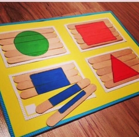 Think this is quite good so it makes it easier to learn shapes in a fun way using different colours for them :) Whole Group Prek Activities, Vendor Ideas, Shapes Preschool, Life Learning, Shapes Activities, Shape Puzzles, Montessori Materials, Kids Learning Activities, Toddler Learning Activities