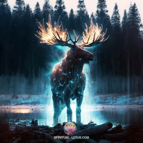 Ultimate Guide | Moose Spirit Animal Symbolism & Meaning 1 Moose Spirit Animal, Moose Symbolism, Ethereal Animals, Giant Moose, Native American Beliefs, Symbolism Meaning, Spiritual Event, Deer Family, Animal Symbolism