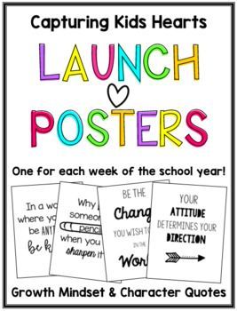 This product includes 40 quotes that can be used as a CKH Launch - one for each week of the school year! These quotes will inspire your students each week to have growth mindset and focus on their character. Social Contract Capturing Kids Hearts, Ckh Launch Ideas, Capturing Kids Hearts Launch Ideas, Capturing Kids Hearts Classroom, Classroom Donation Ideas, Capturing Kids Hearts, Closing Circle, Positive Classroom Management, 40 Quotes