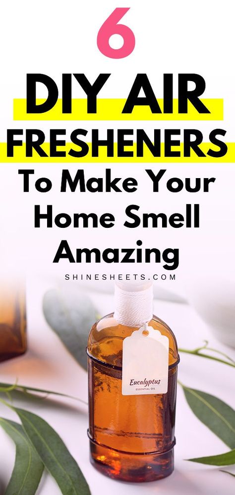 Air Freshener Recipes, Room Deodorizer, Homemade Air Freshener, Diy Scent, Diy Air Freshener, Home Air Fresheners, House Smell Good, Natural Air Freshener, Room Freshener