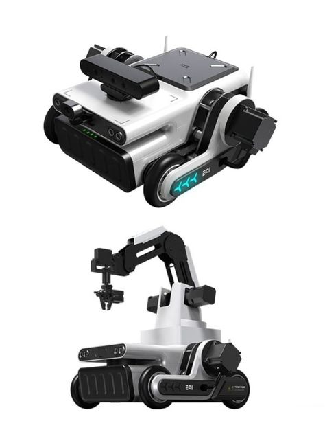 EAI LEO: Modular ROS Mobile Robot with LiDAR - Robotic Gizmos Delivery Robot Design, Sumo Robot, Scifi Concept, Robot Designs, Delivery Robot, Arduino Robot, Mobile Robot, Electric Car Charger, Robotics Projects