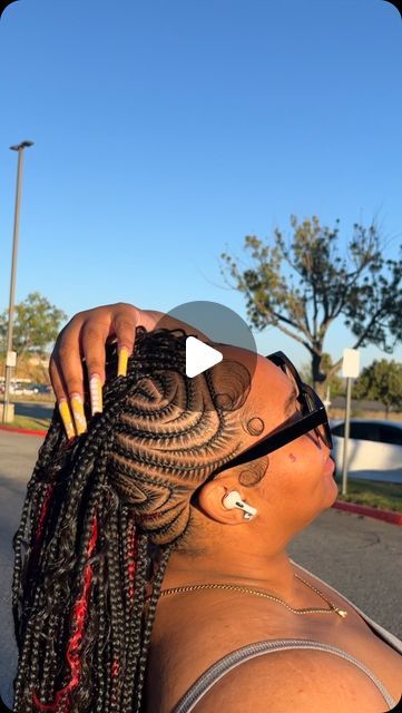 THE RAW3XPERIENCE🔥 on Instagram: "Idk i think my Mohawk is the 🥇 ! 😩😩😩🔥🔥
•
•
•
•
•
•
•
(If viewing follow🌟) @raw3xperience (IGNORE🤍) #slayedbyriyah_ #hairstyles #blackgirlmagic #lacefrontwigs #younghairstylist #beyonce #dubsmash #raw3xperience #colors #blackpower #loveyourself #youngbuisnessowner #haircolor #hairgrowth #wildlife #viral #explore #edges #braids #perriscalifornia #morenovalley #ie #iehairstylist #knotless #straightbacks #braiddesigns #LosAngeles #morenovalleymatters" Mohawk Braid Styles For Black Women, Mohawk Boho Knotless Braids, Beehive Braids, Mohawk Knotless Braids, Knotless Mohawk Braids, Mohawk Hairstyles For Black Women Braids, Braided Boho Mohawk, Mohawk Braids For Black Women, Braided Mohawk For Black Women