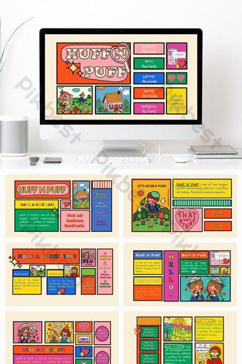 Cute Powerpoint Templates, Mẫu Power Point, Cream Color Scheme, Presentation Slides Design, Powerpoint Slide Designs, Presentation Design Layout, Desain Buklet, Slides Design, Graphic Design Infographic