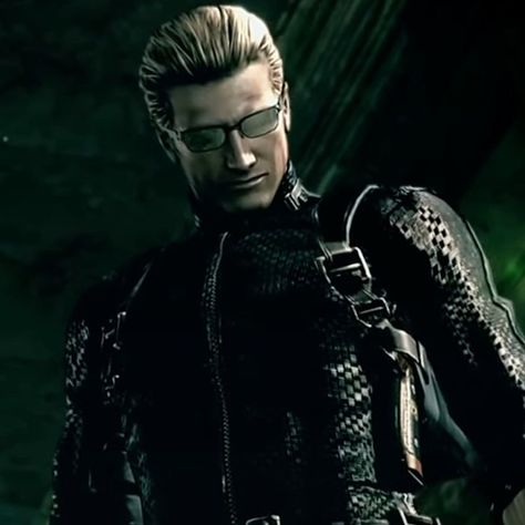 Albert Wesker Icons, Resident Evil Albert Wesker, Wesker Resident Evil, Leather Daddy, Resident Evil Wesker, Resident Evil 5, Albert Wesker, Resident Evil Collection, I Cant Do This