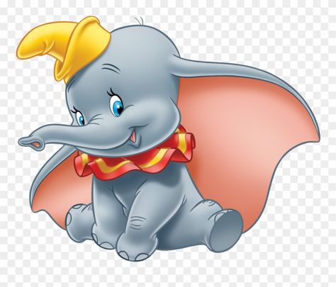 Dumbo Characters, Dumbo Cartoon, Dumbo Movie, Dumbo The Elephant, Baby Dumbo, Disney Decals, Disney Movie Night, Disney Cartoon Characters, 디즈니 캐릭터