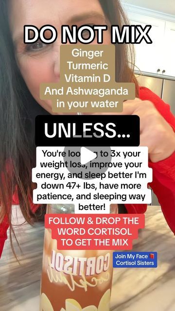 Supplements For High Cortisol, Morning Cortisol Drink, Cortisol Diet, Hormonal Weight Gain, Weight Gain Supplements, High Cortisol, Adrenal Support, Turmeric Vitamins, Health Knowledge