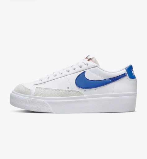 Shop Nike Blazer Low Platform Women's … and other curated products on LTK, the easiest way to shop everything from your favorite creators. Nike Blazer Blue, Nike Blazers, Nike Blazer Low, Blazer Low, Women Platform Shoes, Original Fashion, Swag Shoes, Nike Shoes Women, Nike Blazer