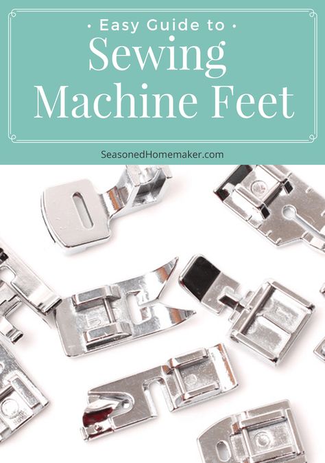 Sewing Machine Feet Guide, Janome Sewing Machine, Overlock Machine, Bernina Sewing, Sewing Machine Projects, Sewing Machine Basics, Crochet Sewing, Sewing Machine Feet, Ocean Liner