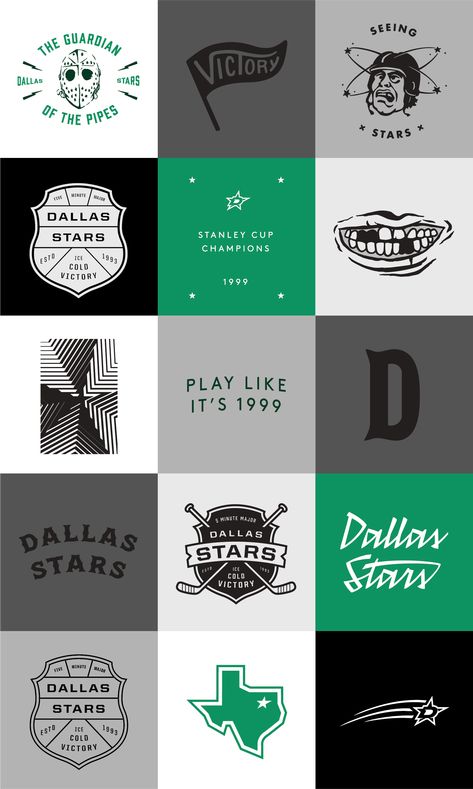 Dallas Stars Case Study | Tractorbeam Dallas Stars Wallpapers, Hockey Tattoo, Dallas Tattoo, Nhl Wallpaper, Dallas Stars Hockey, Hockey Room, Stars Hockey, Sport Logo Design, Hockey Boys